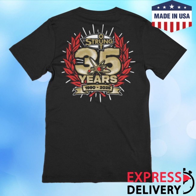 Strung Out Official Online Store 35 Year Anniversary T-Shirt, Hoodie, Tank Top, Sweater And Long Sleeve T-Shirt