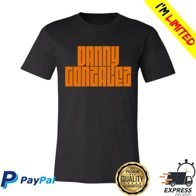 Danny Gonzalez Store Merch Block Logo Black Hoodie