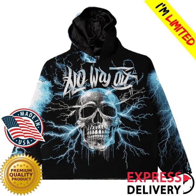 Official The Fresh Fitted Merch Majestik 'No Way Out' Tapestry Hoodie Funny Shirt