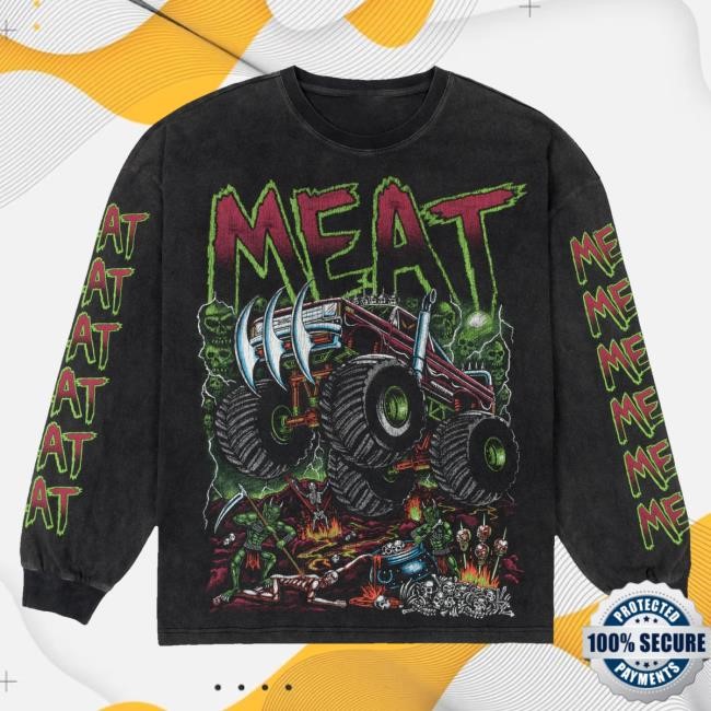 Meatcanyon Merch Store Shop Monster Truck Unisex Sweatshirt