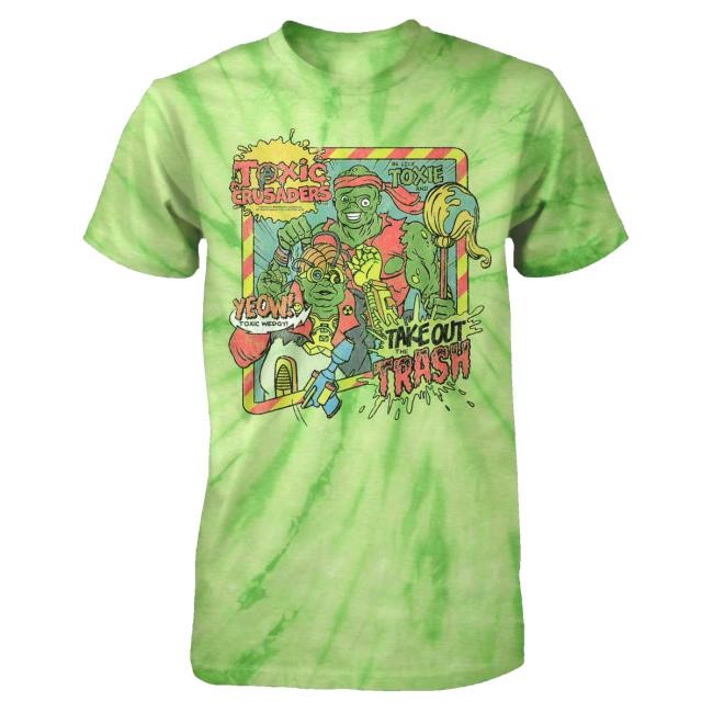 Toxic Crusaders Take Out The Trash New Shirt