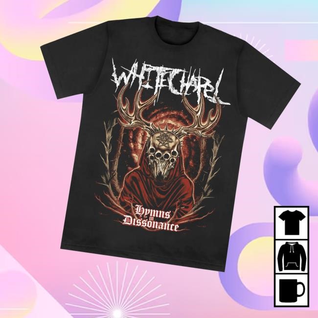 Whitechapel Band Merch Store Shop Hymns Black Long Sleeve T Shirt