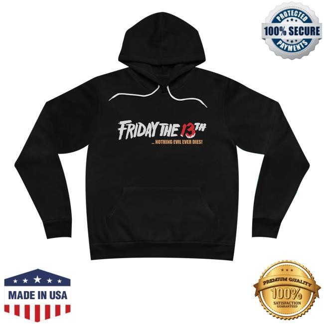 Iron Fortress Records Merch Friday The 13Th Fleece T Shirt