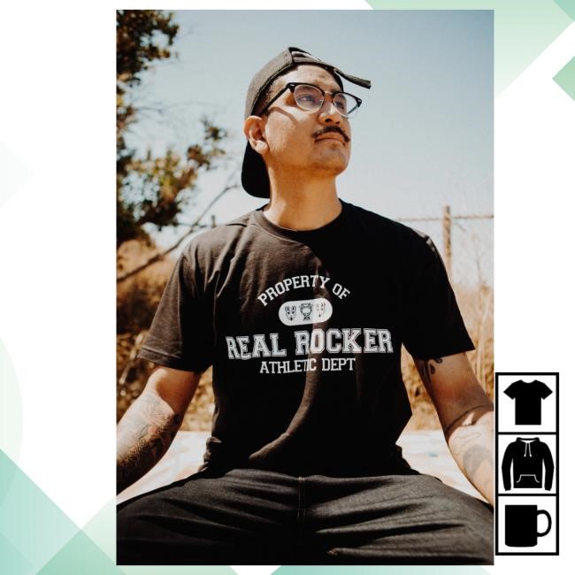 Official The Home Team Merch Store Real Rocker U Athletic Long Sleeve Shirt