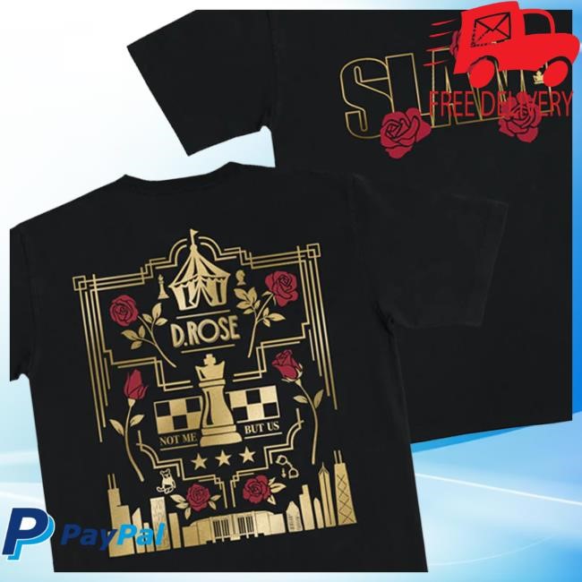 Slamgoods Merch Shop Store Official Slam X D Rose Motief T Shirt