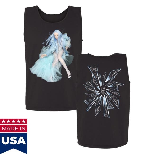 Cyndi Lauper Merch Store Shattered Photo Unisex Tour Tank Top