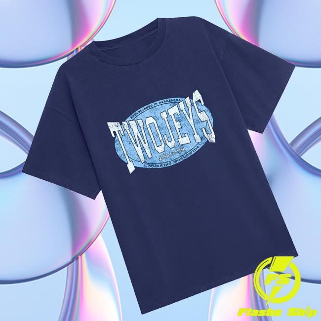 Twojeys Merch Store Worldwide Navy Sweatshirt