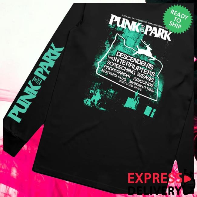 Punk In The Park Merch Shop Store Official Punk In The Park Portland Sweatshirt