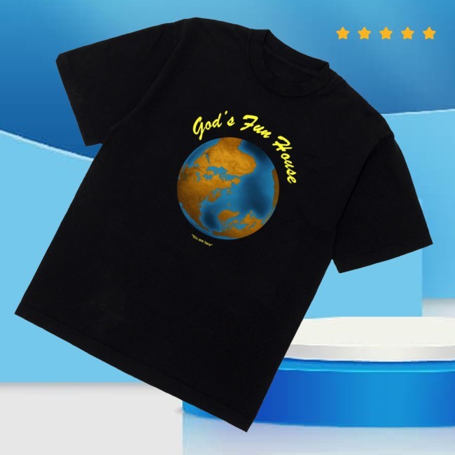 God's Fun House Black Youth T Shirt