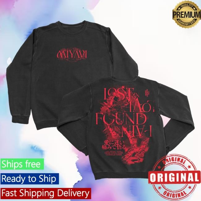 Trending Rise Records Merch Store Miyavi Dancing Pigment Dye Black Tee Shirt