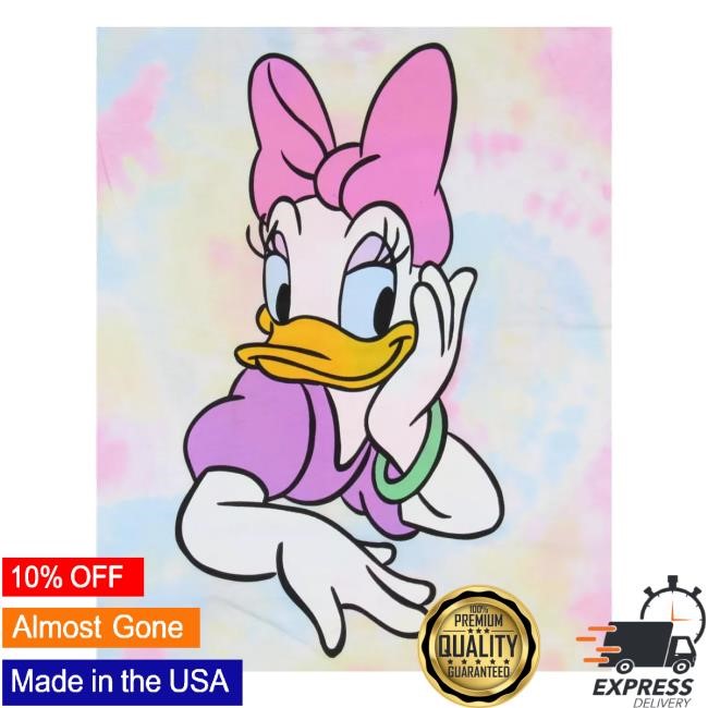 Even Times Six Disney Girls Disney Girls Daisy Duck Tie Dye Graphic Tee