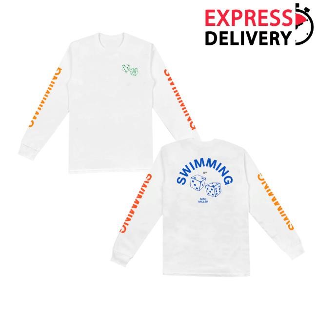Mac Miller Merch Store Swimming Dice Shirt