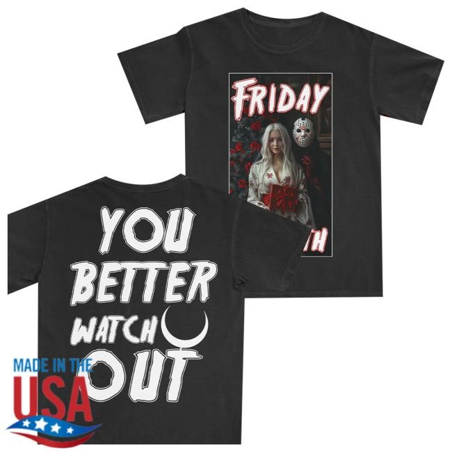 In This Moment Official Merch Store Friday The 13Th Funny Shirt