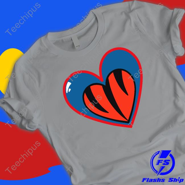 Pray For Damar Cincinnati Buffalo Heart Long Sleeve
