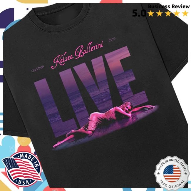 Official Kelsea Ballerini Live On Tour 2025 Shirt