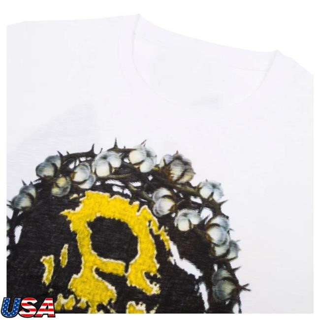 Original Denim Tears Merch Store Shop Bstroy Tears Crown White Sweatshirt