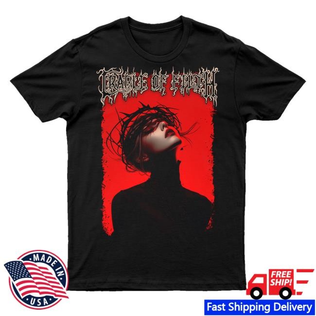 Cradle Of Filth Merch Bathe In Blood Black Hoodie Sweatshirt