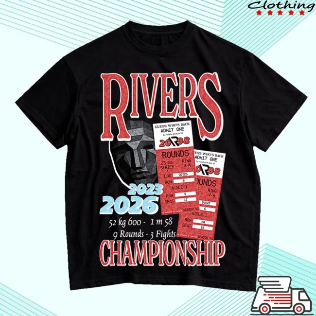 Trending Rivers Gg Store Merch Rivers Tickets - Black Classic Shirt