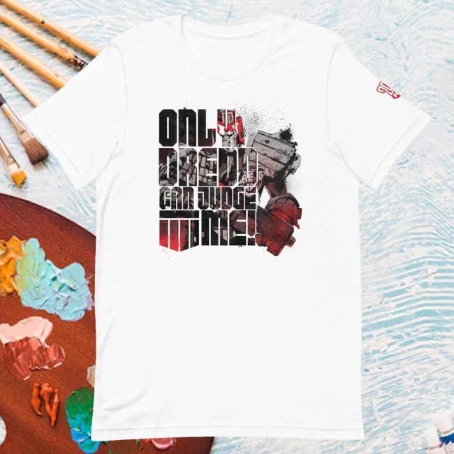 Trending Rebellion Merch Limited Edition 2000 Ad Only Judge Dredd T-Shirt