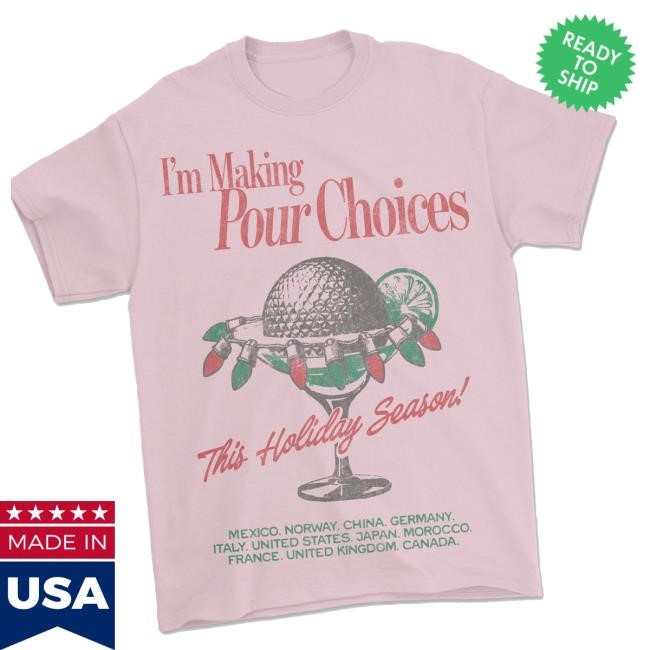 Original Lostbrostradingco Merch Shop Pour Choices Tee - Holiday Variant Shirts