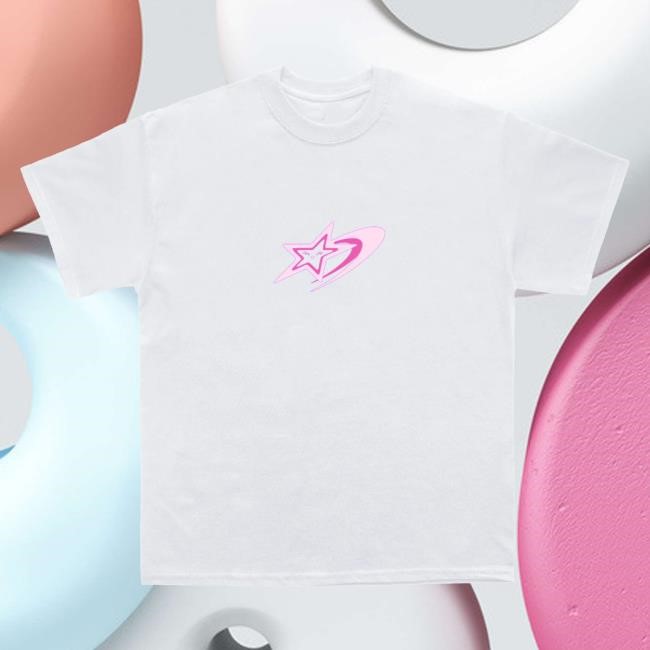 Lil Nas X Store Merch Dreamboy White Star Logo Sweatshirt