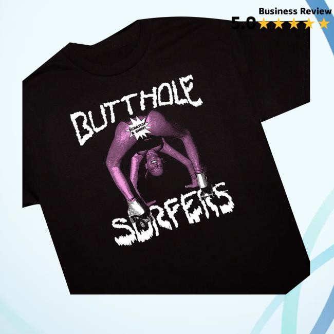Bootleg Union Merch Butthole Surfers Scratch N Sniff Limited Shirt