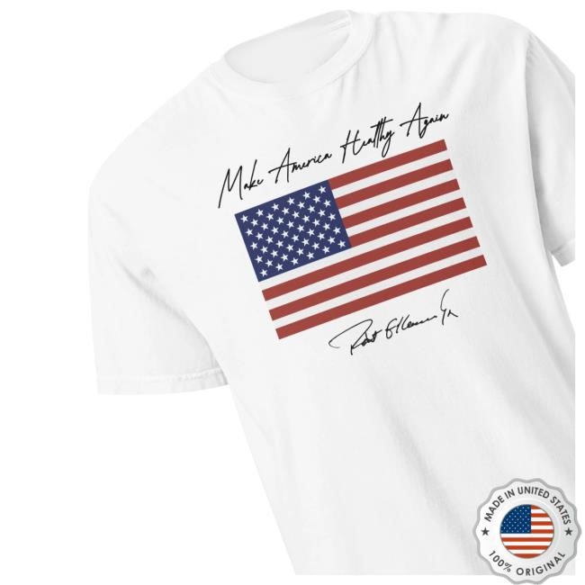 Mahanow Merch Shop Store Official Make America Healthy Again Flag Long Sleeve T Shirt