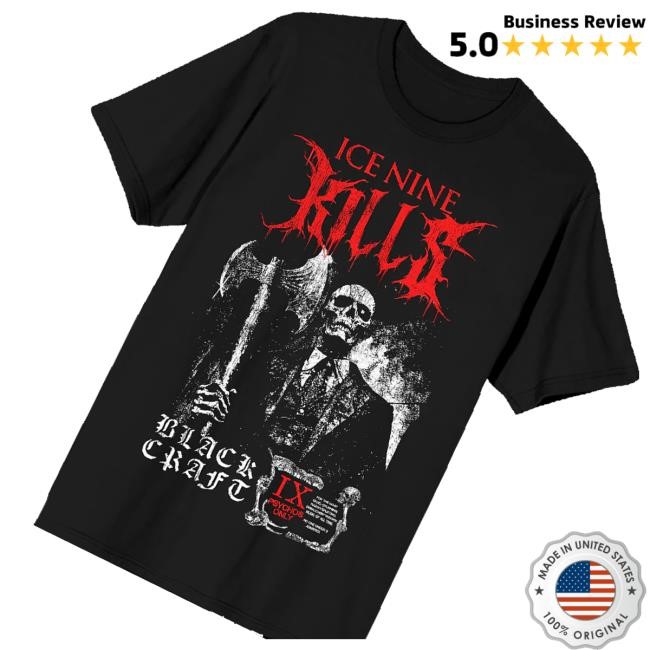 Blackcraft X Ice Nine Kills Ink Skeleton Corpses Sweater
