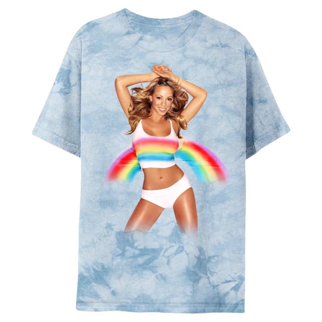 Official Mariah Carey Merch Store Shop Rainbow Sky Attractive Shirt MariahCarey
