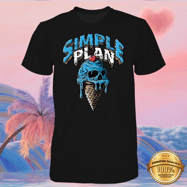Simple Plan Ice Cream Hooded Sweatshirt