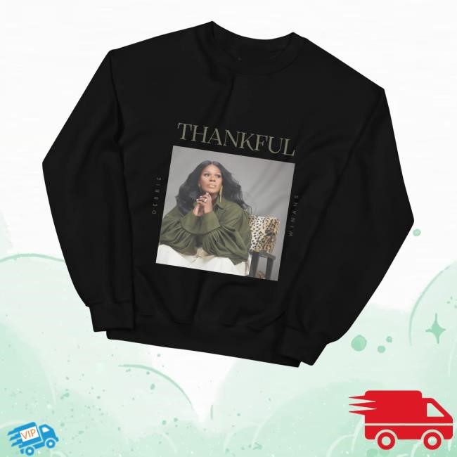 Debbie Winans Merch Store Shop Mercy Thankful Hoodie Sweatshirt