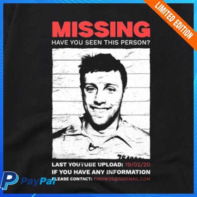 Sidemen Clothing Merch W2s Missing Basketball Jersey