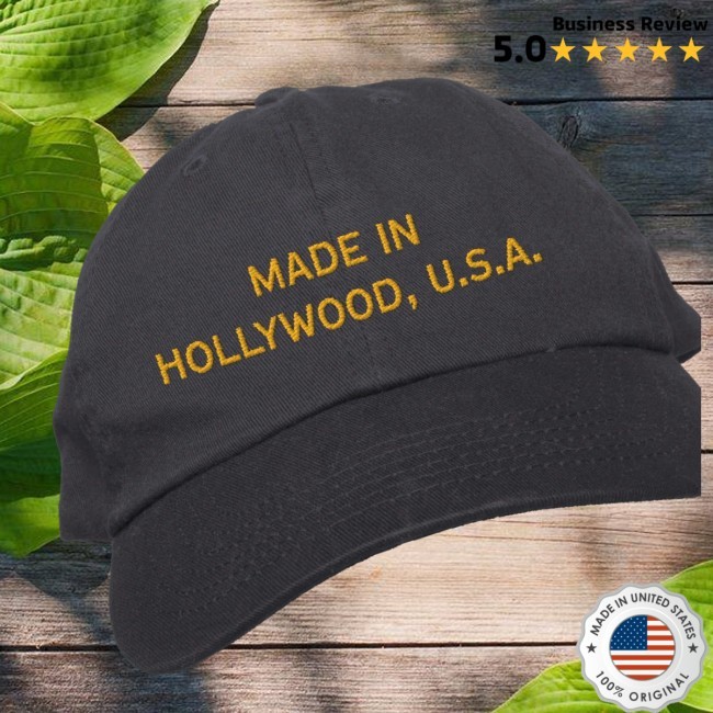 Super Yaki Store Merch Made In Hollywood Embroidered Hat