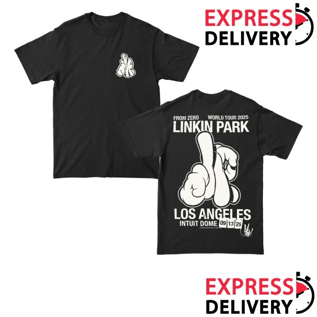Og Slick La Black Shirt Linkin Park Merch Store