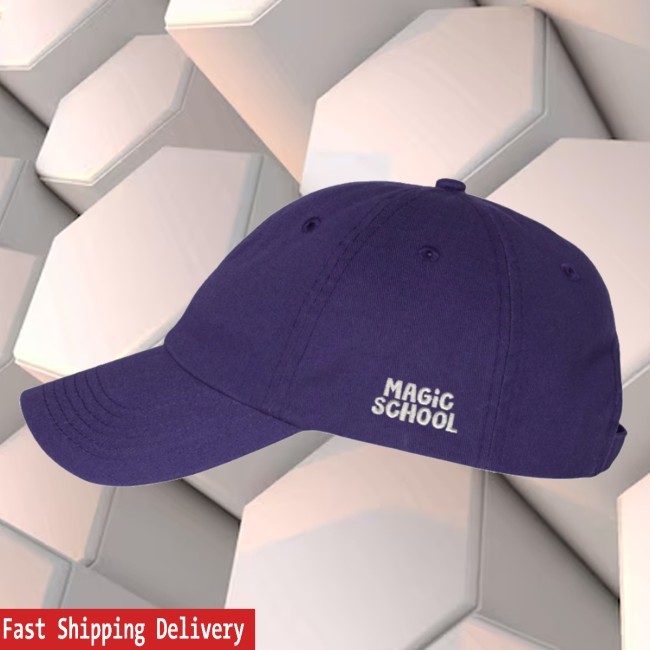 Trending Magic School Swag Shop Store Teachers Are Magic Dad Hat Purple Classic Cap