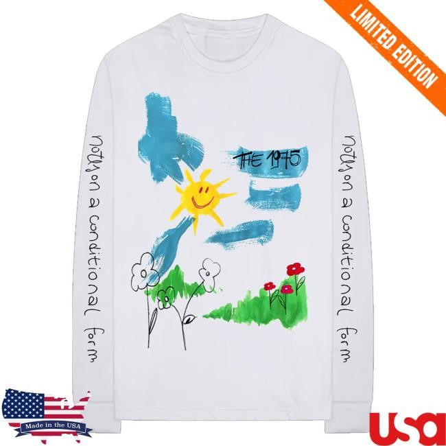 The 1975 Store Noacf Doodle Longsleeve Hooded Sweatshirt
