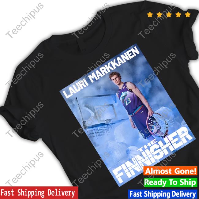 Lauri Markkanen Utah Jazz The Finnisher Shirt