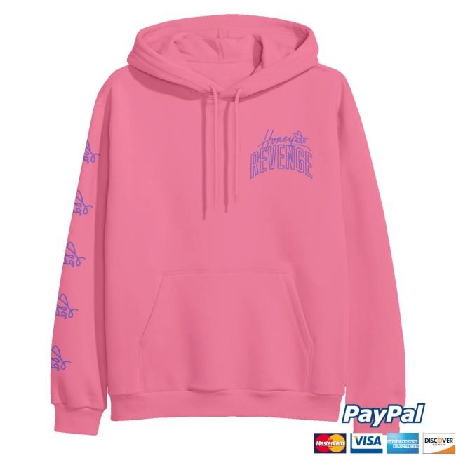 Honeyrevenge Branded Safety Pink Tee