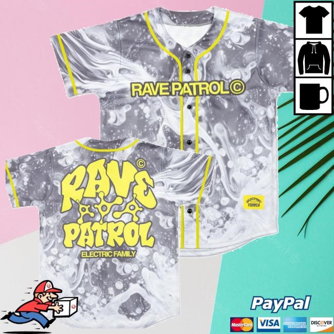 Official Electric Family Merch Rave Patrol Jersey Shirt