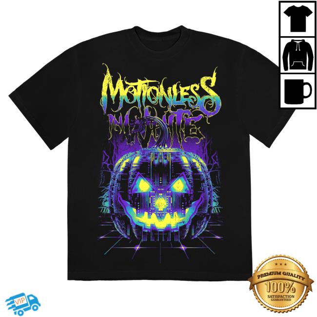 Official Motionless In White Miw Merch Store Cyberpunkin Crew neck Black MotionlessInWhite MiwMerch
