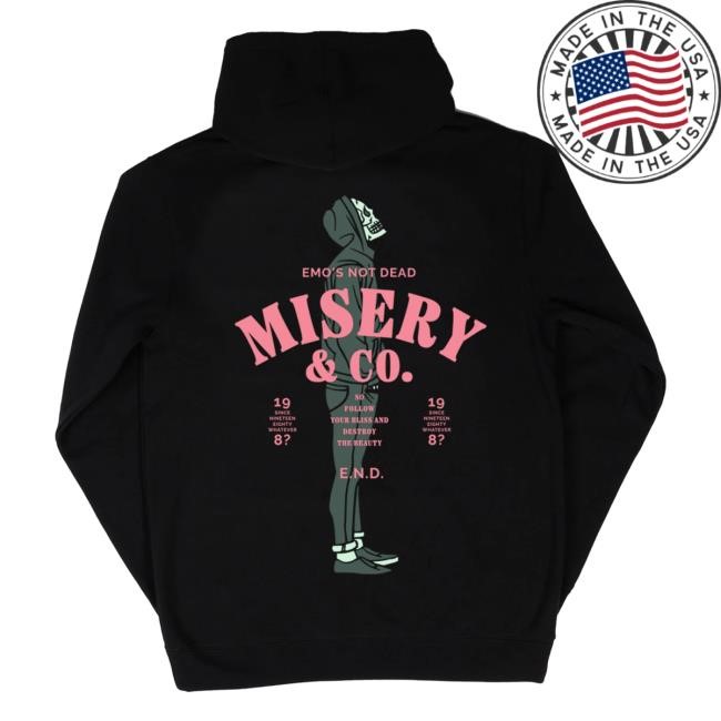 Official Emos Not Dead Misery & Co. New Shirt