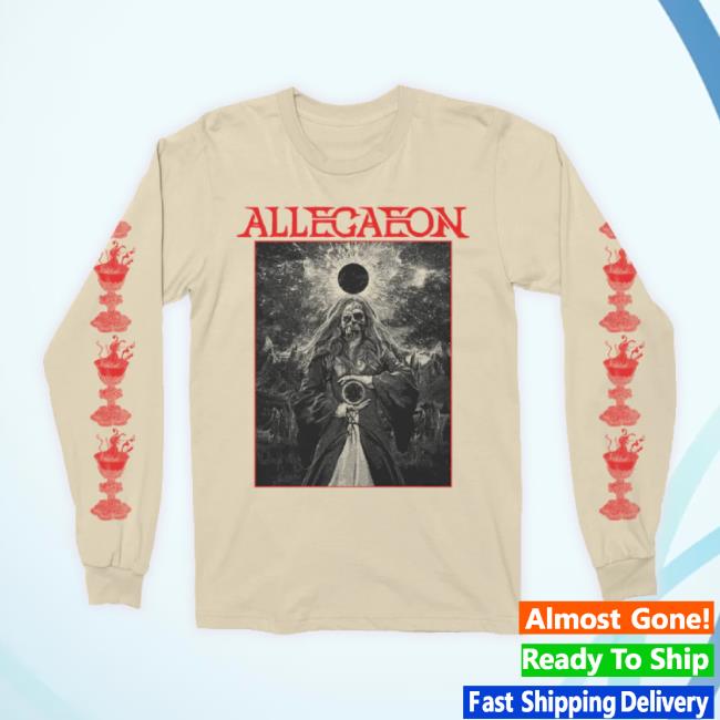 Official Night Shift Merch Allegaeon - Saturnine Long Sleeve Tee Nightshiftmerch