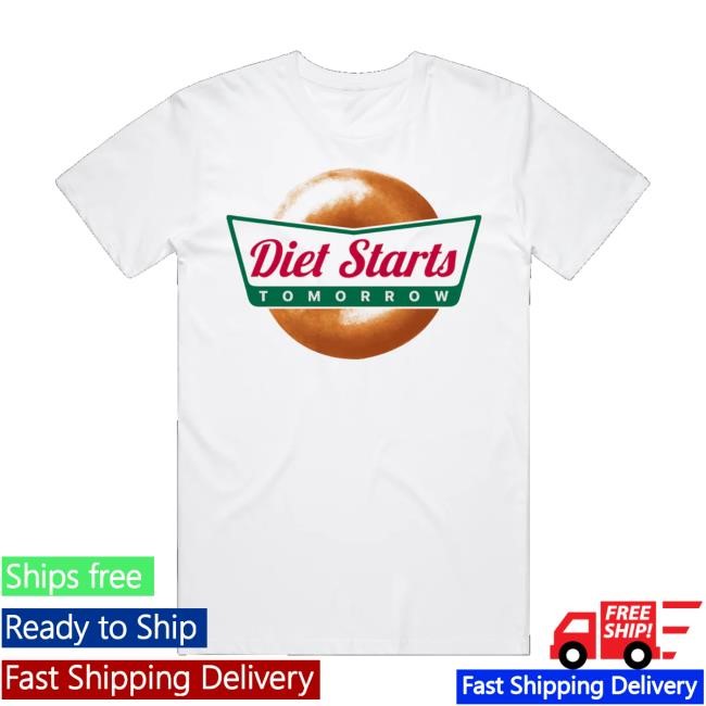 Kick Vitaly Merch Diet Starts Tomorrow Krispy Kreme Zip Up Hooded Sweatshirt Freedom Over Fear Store