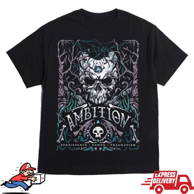 The Gathering Black Mana Grail Tee Shirt Heroes & Villains Merch Store
