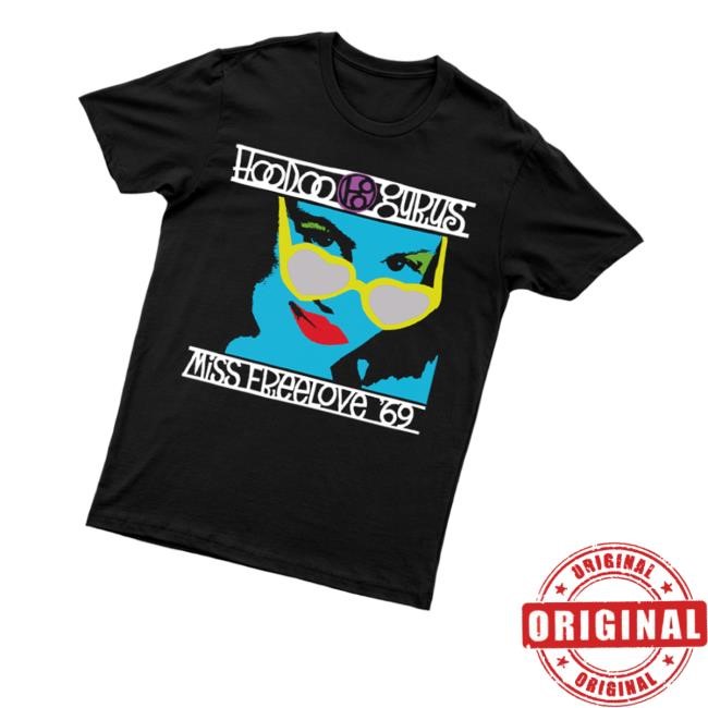 Hoodoogurus Merch Store Shop Miss Freelove Black Hoodie