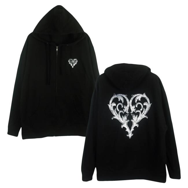 Official Merch Now Ricky Olson Grunge Black - Zip Up Sweaters MerchNow