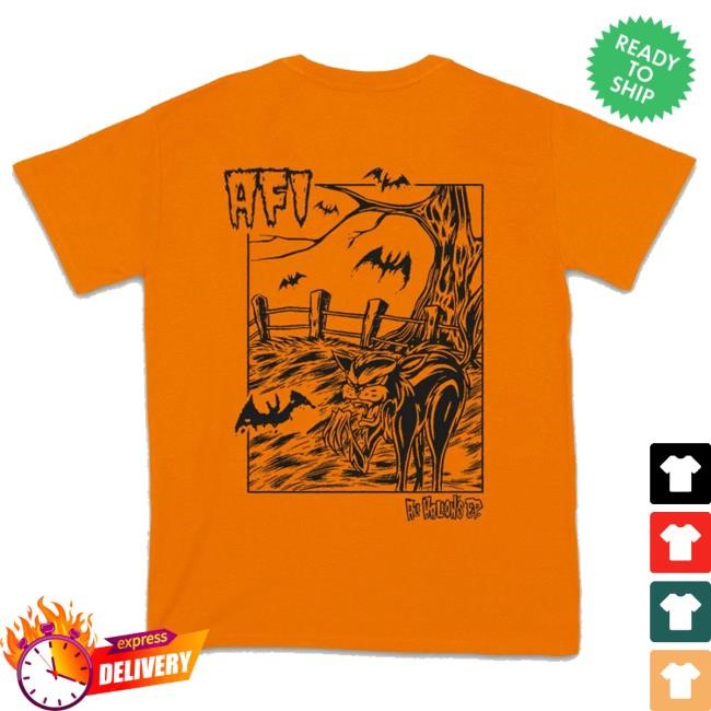 Afireinside Merch All Hallow's Orange Crewneck Sweatshirt