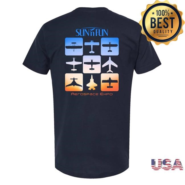 Trending Flysnf Merch Store Preorder Iconic Aircraft Sun 'N Fun 2025 Crewneck Sweatshirt