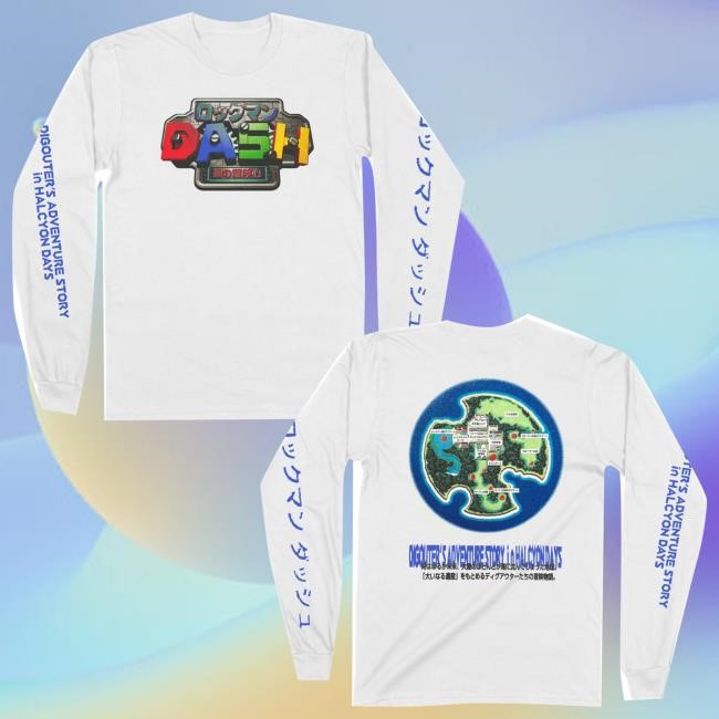 Mega Man Merch Rockman Dash Hoodie